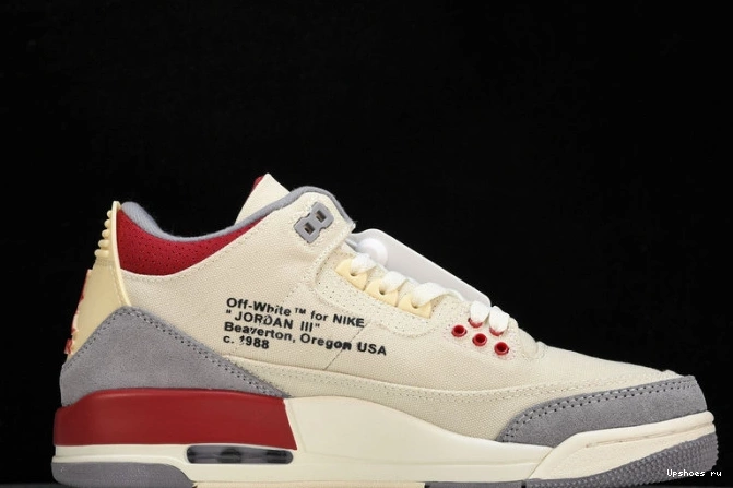 Jordan Air OFF-WHITE 3 DH7139-100 x 0728